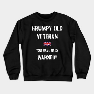 Grumpy Old Veteran (GB) Crewneck Sweatshirt